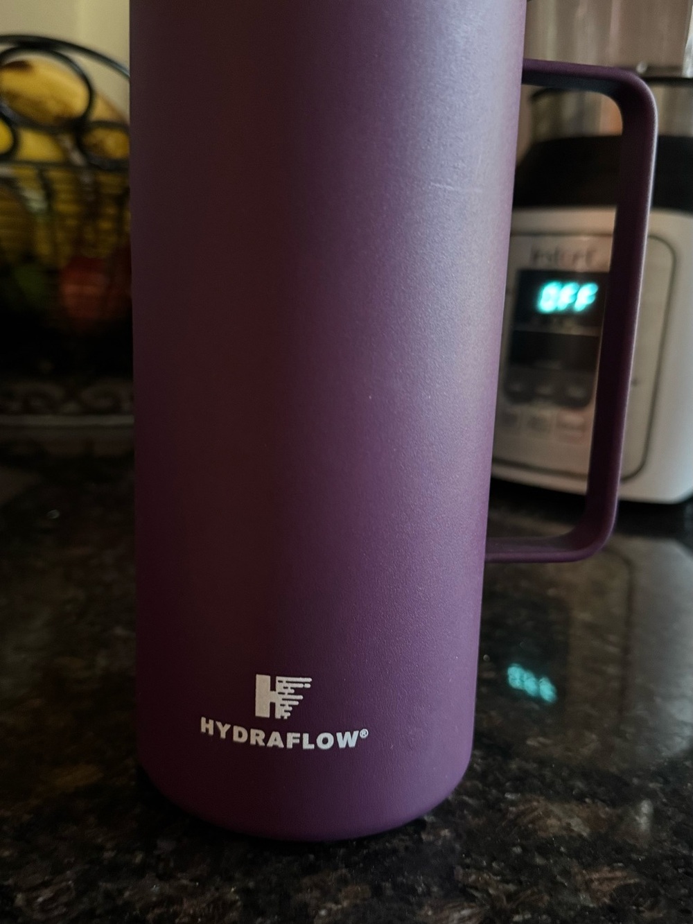 HydraFlow Insulated Travel Mug - Deep Purple